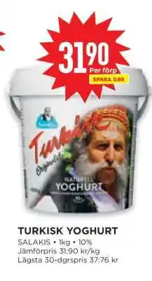 Willys TURKISK YOGHURT erbjuda