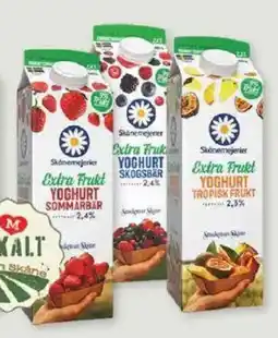 ICA Kvantum SKÅNEMEJERIER Fruktyoghurt erbjuda