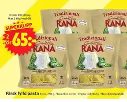 ICA Supermarket RANA Färsk fylld pasta erbjuda