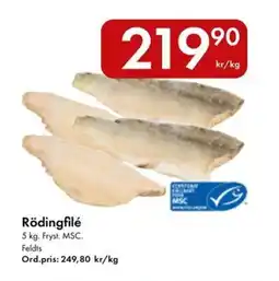 Snabbgross Rödingfilé erbjuda
