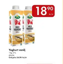 Snabbgross ARLA Yoghurt vanilj erbjuda