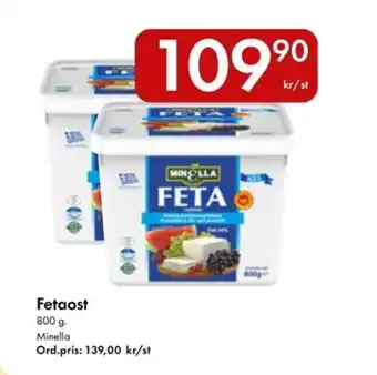 Snabbgross MINELLA Fetaost erbjuda