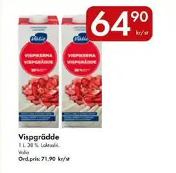 Snabbgross VALIO Vispgrädde erbjuda