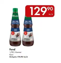 Snabbgross KNORR Fond erbjuda