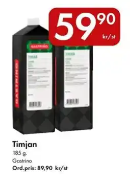 Snabbgross GASTRINO Timjan erbjuda