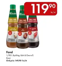 Snabbgross KNORR Fond erbjuda