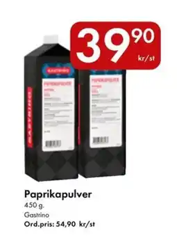 Snabbgross GASTRINO Paprikapulver erbjuda