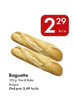 Snabbgross Baguette erbjuda