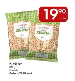Snabbgross ELDORADO Kikärtor erbjuda
