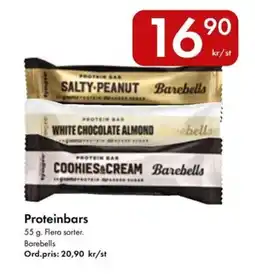 Snabbgross BAREBELLS Proteinbars erbjuda