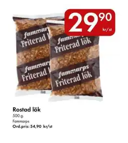 Snabbgross FAMMARPS Rostad lök erbjuda