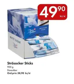 Snabbgross DANSUKKER Strösocker sticks erbjuda