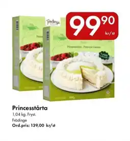 Snabbgross FRÖDINGE Princesstårta erbjuda