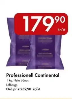 Snabbgross LÖFBERGS Professionell continental erbjuda