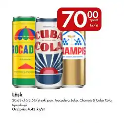 Snabbgross Läsk erbjuda