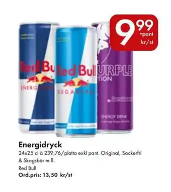 RED BULL Energidryck