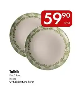Snabbgross Tallrik erbjuda