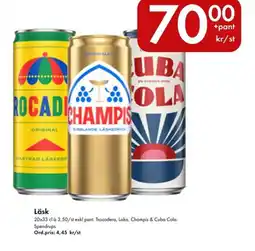 Snabbgross Läsk erbjuda