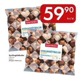 Snabbgross GASTRINO Kycklingköttbullar erbjuda