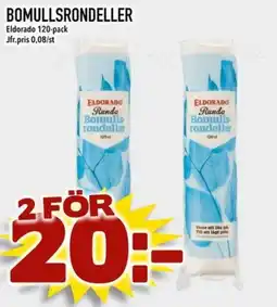 Din Mat ELDORADO Bomullsrondeller erbjuda