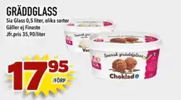 Din Mat SIA GLASS Gräddglass erbjuda