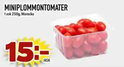 Din Mat Miniplommontomater erbjuda