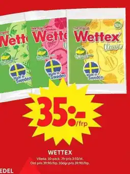 ICA Maxi VILEDA Wettex erbjuda