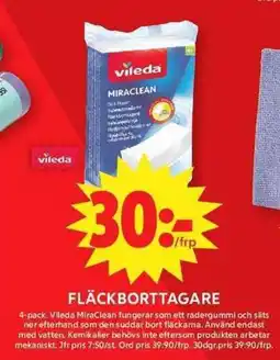 ICA Maxi VILEDA Fläckborttagare erbjuda