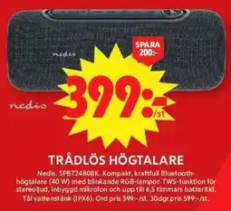 ICA Maxi NEDIS Trådlös högtalare erbjuda