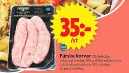 ICA Supermarket ICA Färska korvar erbjuda