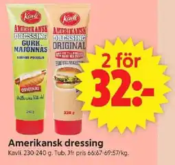 ICA Supermarket KAVLI Amerikansk dressing erbjuda