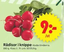 ICA Supermarket Rädisor i knippe erbjuda