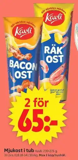 ICA Supermarket KAVLI Mjukost i tub erbjuda