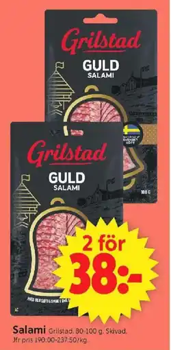 ICA Supermarket GRILSTAD Salami erbjuda