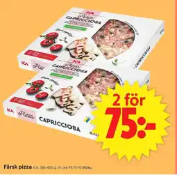 ICA Supermarket ICA Färsk pizza erbjuda