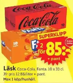 ICA Supermarket Läsk erbjuda