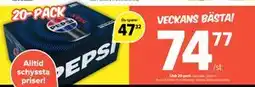 Coop Extra Läsk 20-pack erbjuda