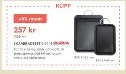 Electrolux Home SKÄRBRÄDESET erbjuda