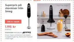 Electrolux Home STAVMIXER HBF03BLEU erbjuda