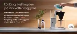 Electrolux Home Avkalkningsmedel kaffebryggare erbjuda