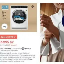 Electrolux Home TORKTUMLARE YDI8D5396D erbjuda