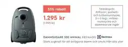 Electrolux Home DAMMSUGARE 500 ANIMAL erbjuda