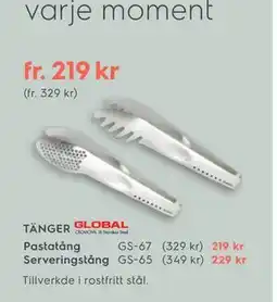 Electrolux Home TÄNGER erbjuda