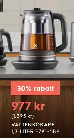 Electrolux Home VATTENKOKARE 1,7 LITER erbjuda