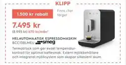 Electrolux Home HELAUTOMAATISK ESPRESSOMASKIN erbjuda