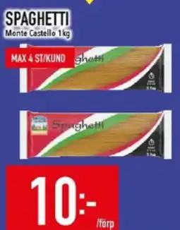 Matdax SPAGHETTI Monte Castello erbjuda