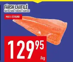 Matdax FÄRSK LAXFILÉ erbjuda
