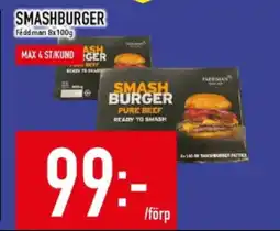Matdax Fåddman Smashburger erbjuda