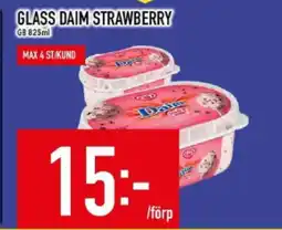 Matdax GB Glass daim strawberry erbjuda