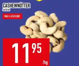 Matdax Cashewnötter erbjuda
